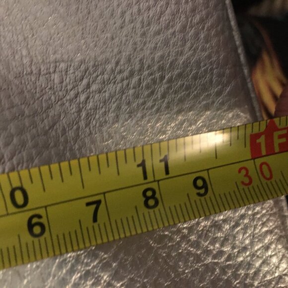 Showstopper Rhinestone Denim & Faux Leather Handbag = See Video - Picture 8 of 9